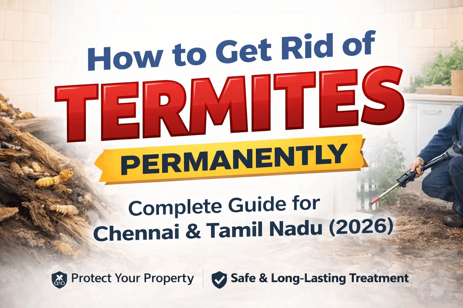 Termite Control in Chennai & Tamil Nadu: Complete Guide to Protect Your Home (2026)